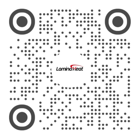 小红书二维码：LaminaHeat 暖科光暖 · 小红书号 49313322913